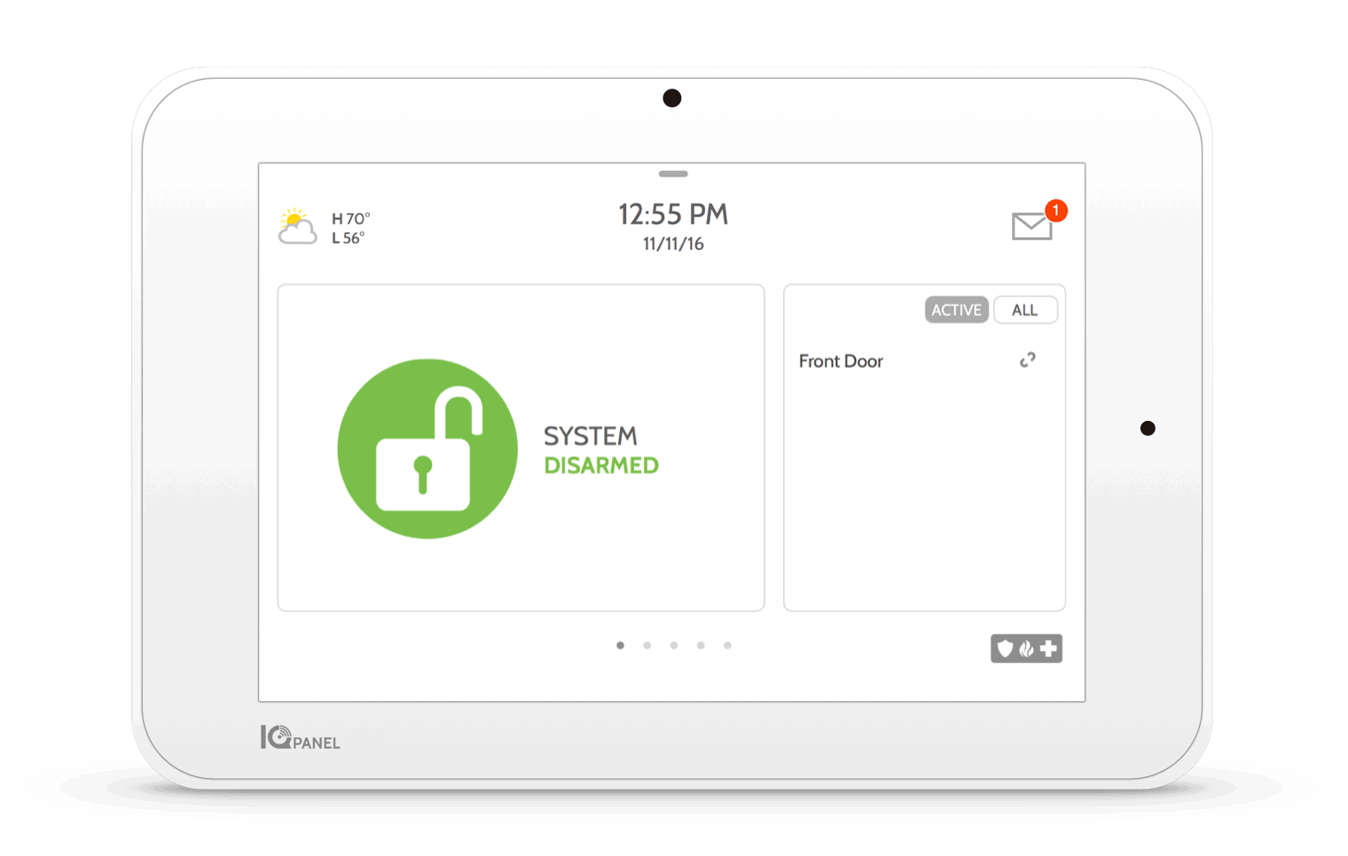 moving image of a monitoring system